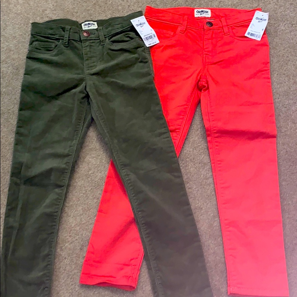 Two pairs girls winter pants